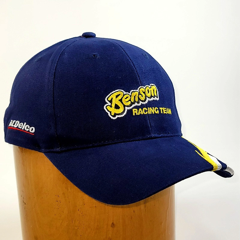 Custom Racing Sports Men Cap Embroidery 6 Panel Baseball Cap Motor Car Racing Hat