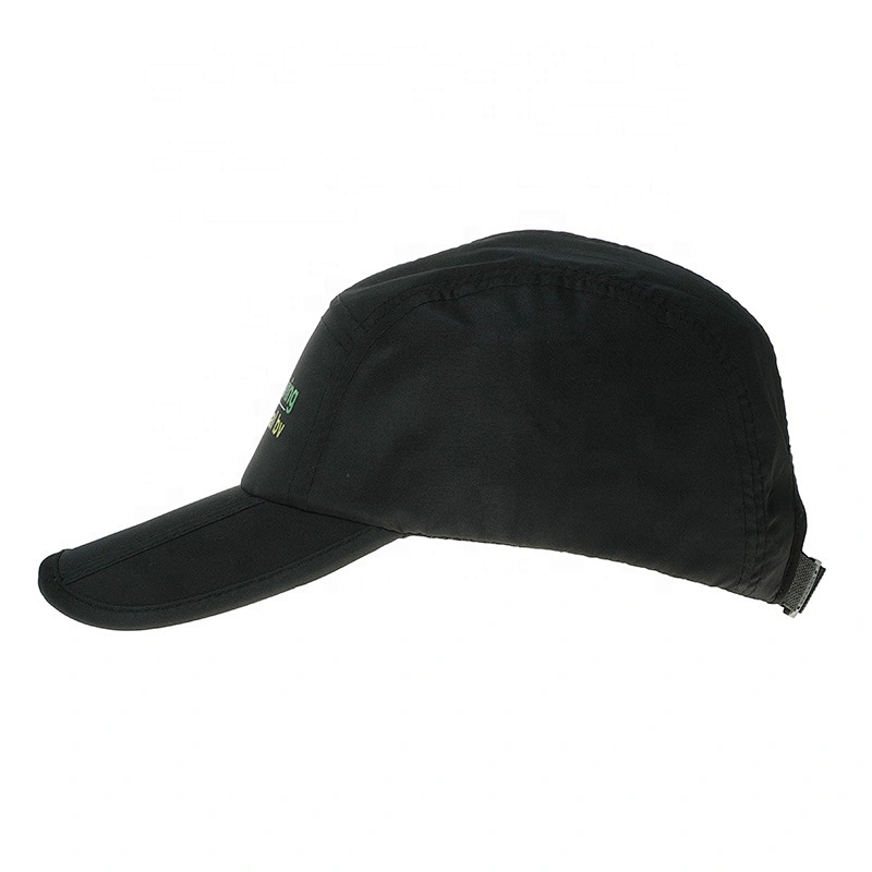 2021 New 100% Polyester Foldable Running Cap Custom Sports Wholesale Cap
