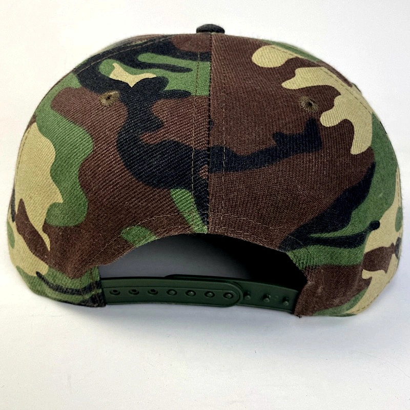 Wholesale Camouflage Snapback Sport Cap Flat Brim Hip Hop Hat