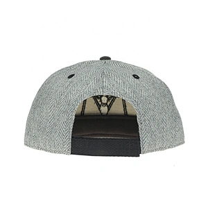 3D Embroidery Custom Design 5 Panel Snapback Hat