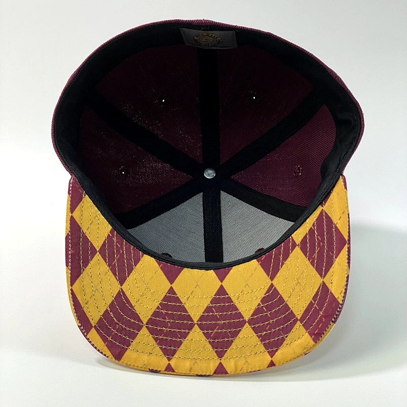 Wholesale Custom 3D Embroidery Sports Snapback Cap Flat Brim Customized Fitted Caps Hats