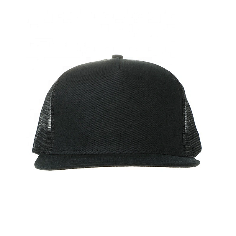 High Quality 5 Panel Trucket Hat Fashion Blank Mesh Cap For Men