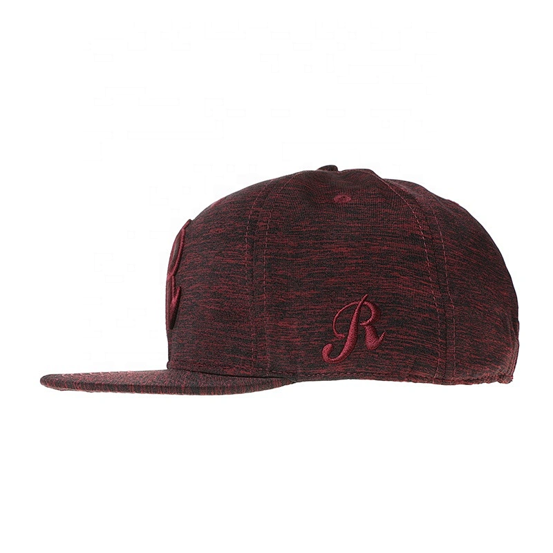 Fashion Embroidered Custom 6 panel snapback hat
