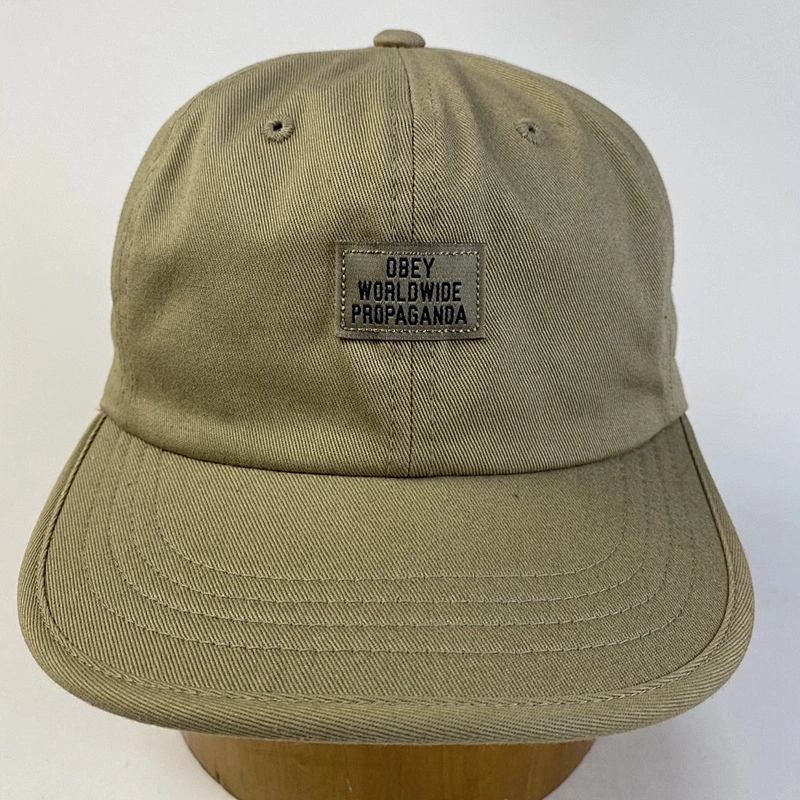 Customize Wholesale Flat Brim Dad Cap Sports Snapback Hat with Leather Strap