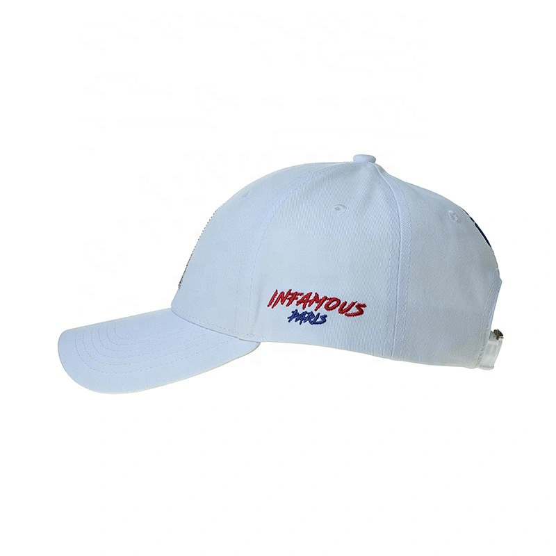 Fashion Custom Embroidery Hat 6 Panel  Baseball Cap For Men