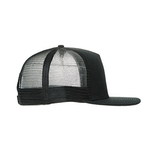 High Quality 5 Panel Trucket Hat Fashion Blank Mesh Cap For Men
