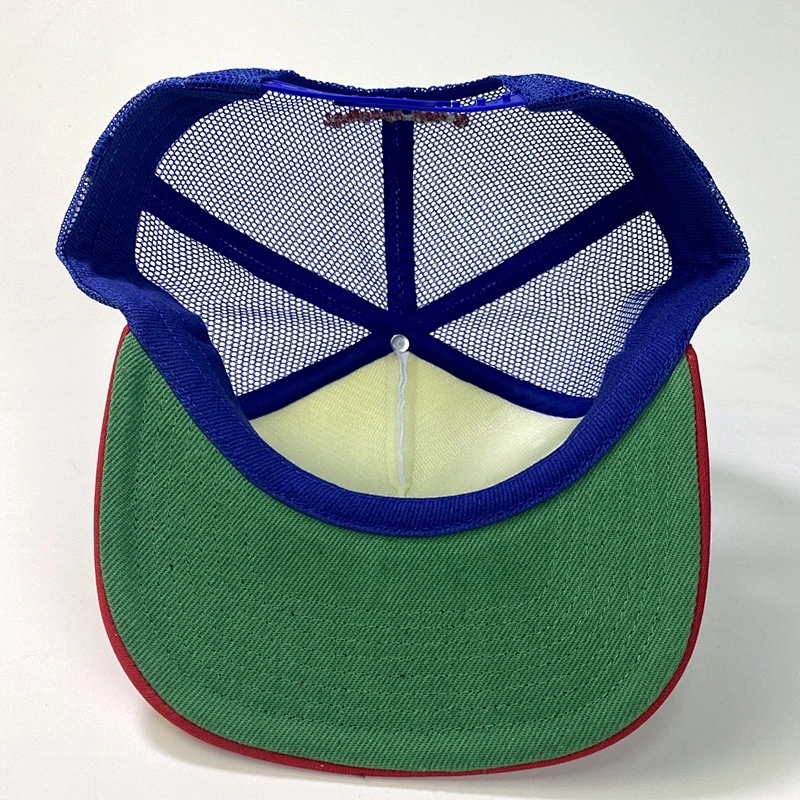 Wholesale OEM Customized High Quality 5 Panel Foam Mesh Snapback Trucker Cap Hats with Printing Logo