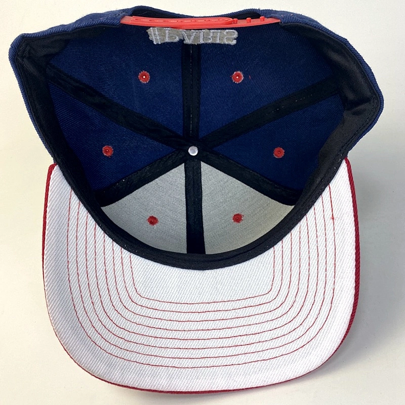 New Customized Sports Snapback Hat Puff Embroidery Men's Fashion Hat Cap for Wholesale