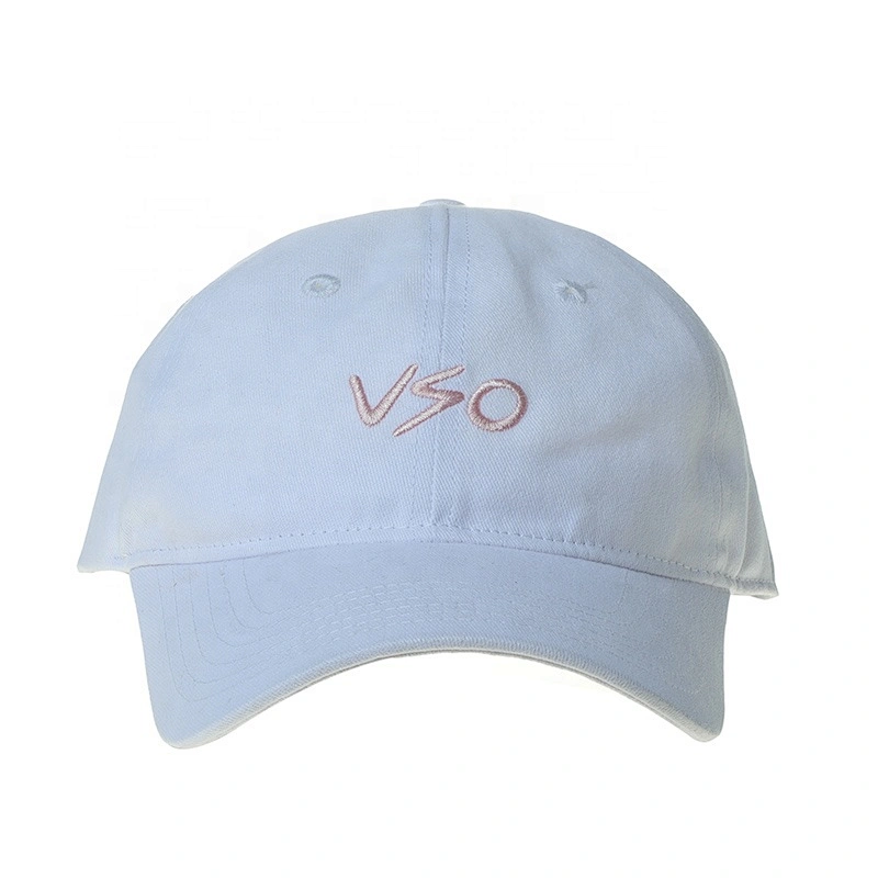 Customized Cotton Promotional Fashion Unstructured Embroidered Logo Sports Cap Dad Hats