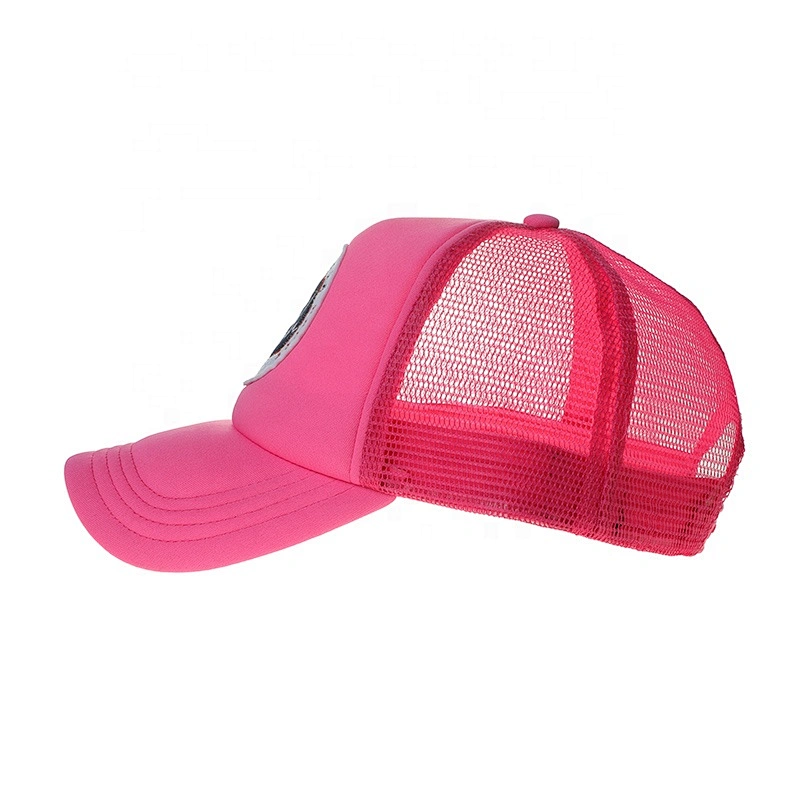 Designer Foam Embroidery Personalised Foam Trucker Cap Custom Logo Snapback Mesh Sports Cap
