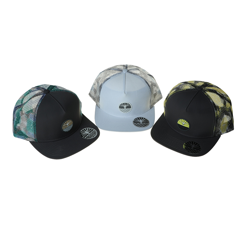 Fashion Vintage Sports Mesh 5 Panel Caps Trucker Hats