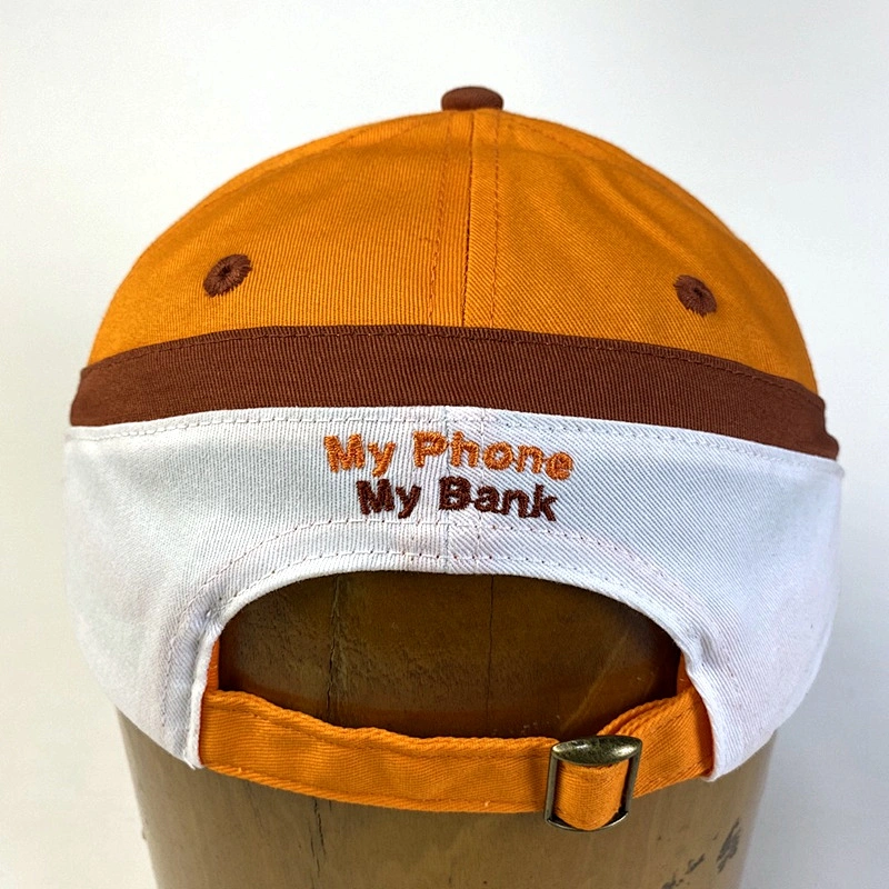 Customized Embroidery Constructed Sandwich Brim 6 Panel Baseball Cap 3D Embroidery Sports Outdoor Caps Hats for Adults Men