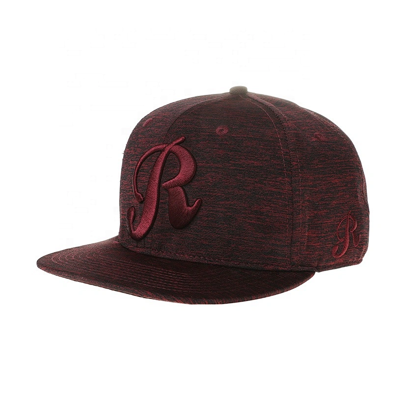 Fashion Embroidered Custom 6 panel snapback hat