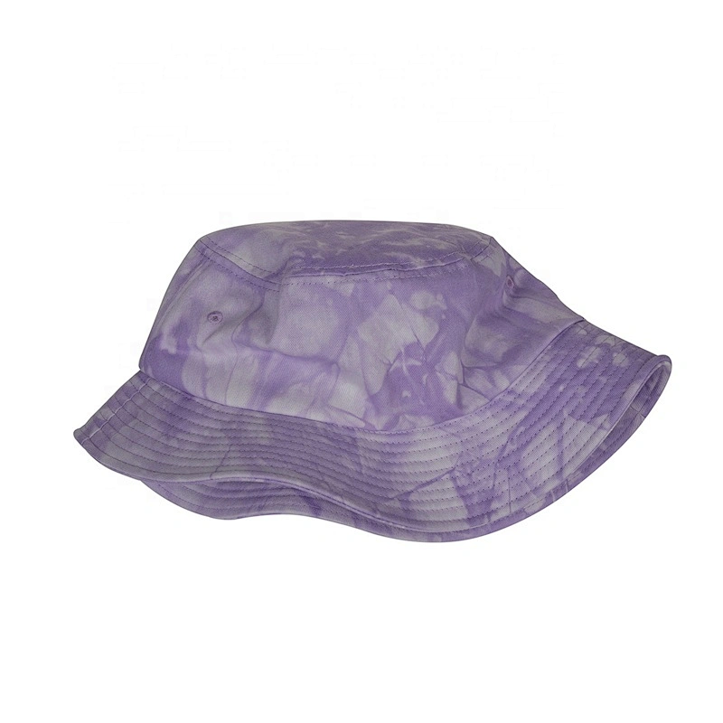Tie Dye Whole Designer Bucket Hats Hot Selling Cotton Fisherman Plain Satin Lining Summer Fashion Hat for Adults and Kids