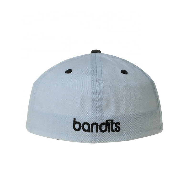 Spandex 6 Panel Flexible Fit  Baseball Men's Fitted Cap Hat