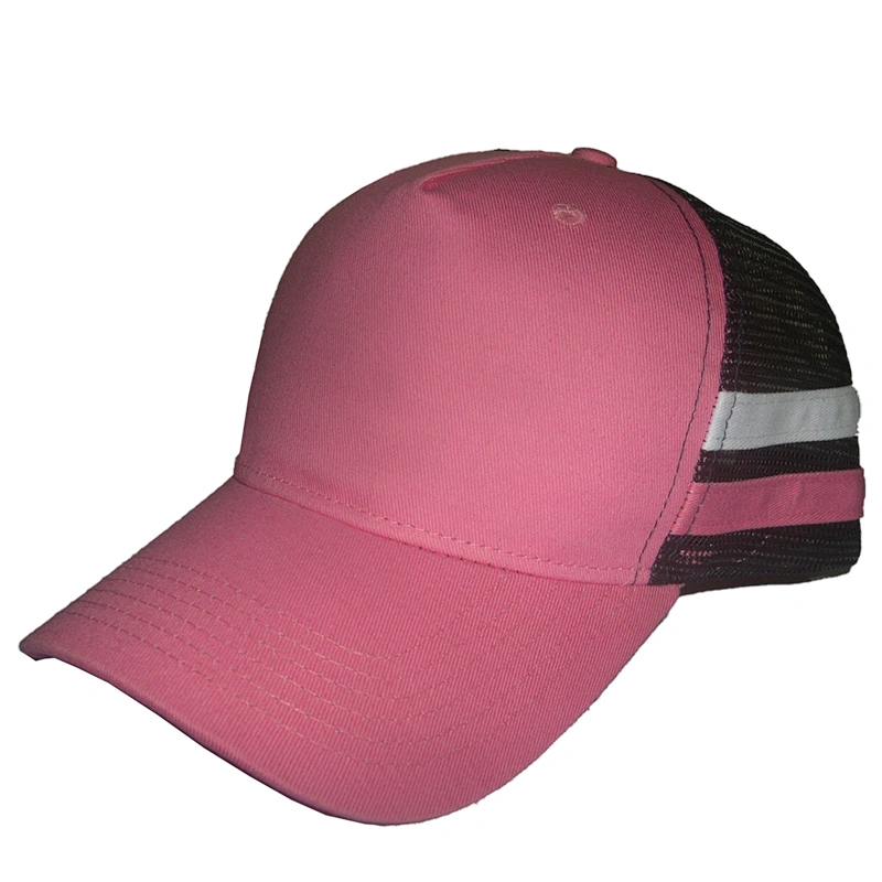 Fashion Baseball Hat Trucker Hat With Decoration Stripes Sports Snapback Cap