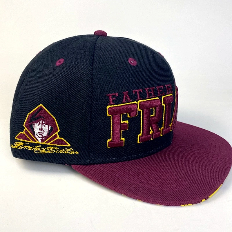 Capwindow Wholesale 100% Acrylic  Fashion Embroidered Customized Snapback Sports Cap Hat