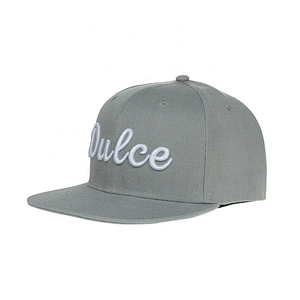 6 Panel  Embroidered Sports Hip Hop Custom Snapback Hat