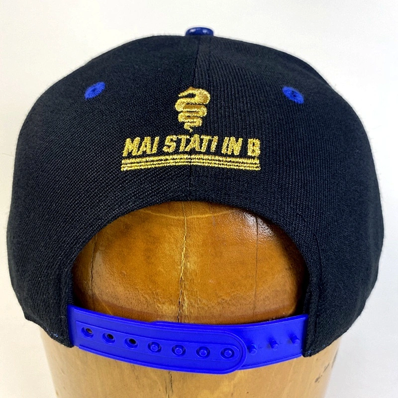 Hot Sale Trendy Hip-Hop Cap Flat Brim Hat Fashion Outdoor Snapback Cap Hats with PU Leather Brim
