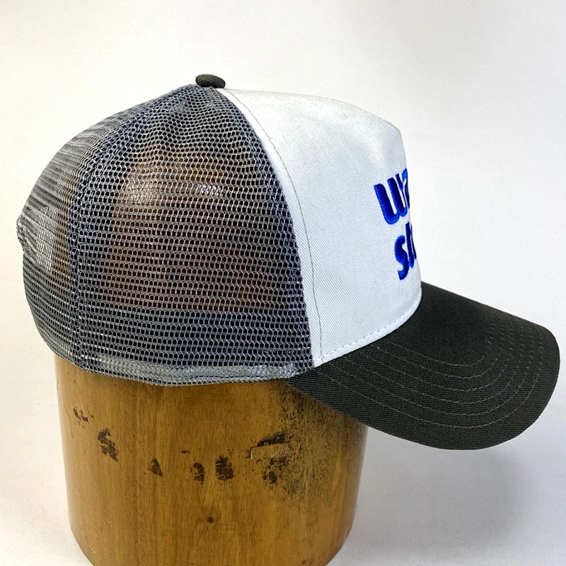 Wholesale Custom Logo Embroidery 5 Panel Trucker Cap for Promotions and Gifts Sports Caps
