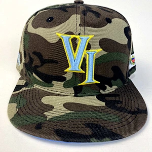 Custom Camo 3D Embroidery Wholesale Promotional Snapback Flat Brim Camouflage Sport Cap
