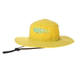 Customized Nylon Bucket Hat with Adjustable Tie and String Design Wholesale Custom Logo Finishing Bucket Hat
