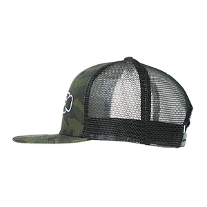 New 6 Panel Snapback Hats 100% Cotton Camouflage Wholesale Trucker Cap with Custom Embroidered Logo