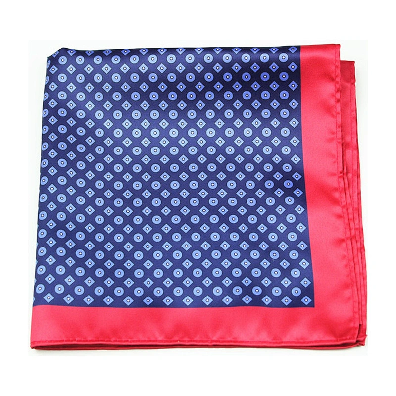 Digital Printing or Hand Printing Pocketsquares with Many Colors Hanky Supplier in Zhejiang China 100% Silk Men Jacquard