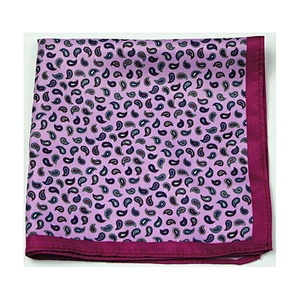 Latest Style Pocket Squares Silk Handkerchief Combination for Men 100% Silk 100% Microfiber Custom Logo Printed Jacquard