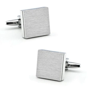 wholesale fashion mens elegant black square cufflinks