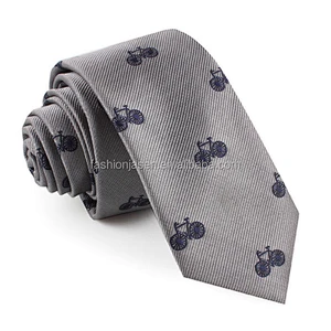Neckwear Necktie Woven Tie Latest Hot Sale Wholesale Skinny 100% Silk Customer Normal