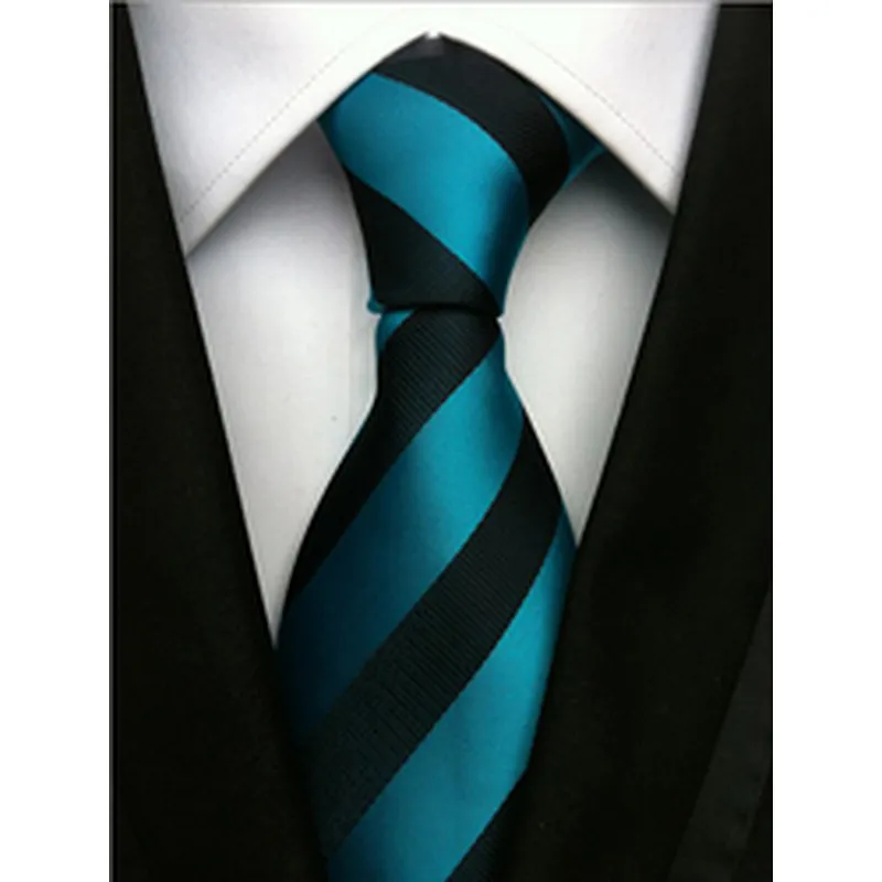 Wholesale Silk Neckties Men Luxury Paisley Silk Ties Jacquard Woven Polyester Cravate Homme