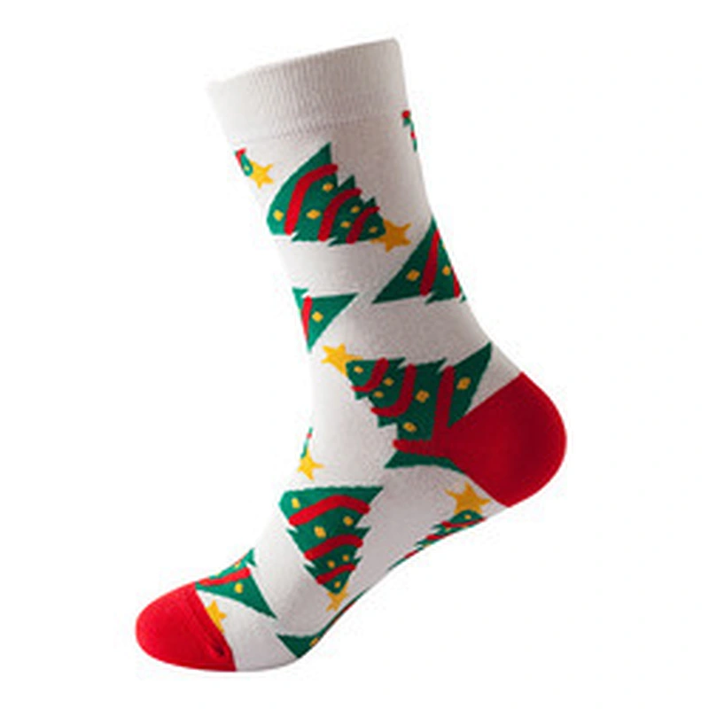 Wholesale Women Christmas socks Snowman Santa cartoon socks Unisex European and American style Christmas socks