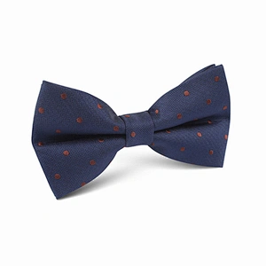 top quality blue and red point self bow ties for men