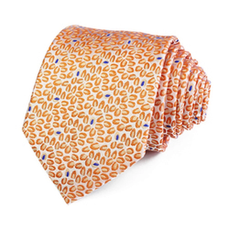 Custom Cravate homme Sublimation Necktie Silk Jacquard Woven Wholesale Dot Neck Ties For Men
