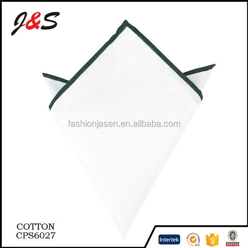 fashion high quality cheap white handkerchiefs