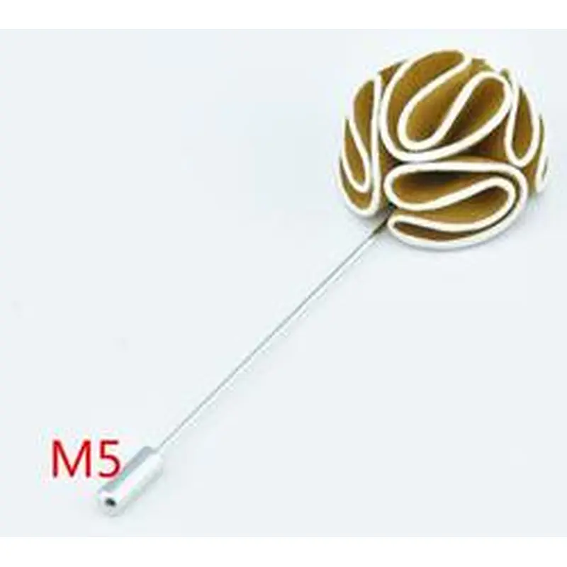 Personalised Mens Lapel Pin Custom Wedding Corsage Flower Fashionable Designer Brooches And Pins Pins