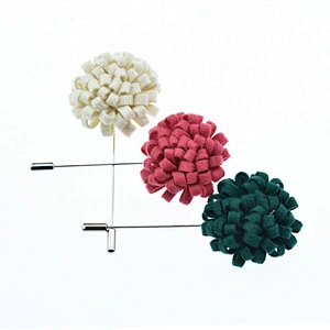 Groom Boutonniere Wedding Fashionable CC Brooch Pins Channel Customize Lapel Pins For Suit Men