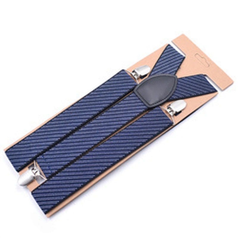 hot sale mens multi color polka dot  and stripe pattern suspenders