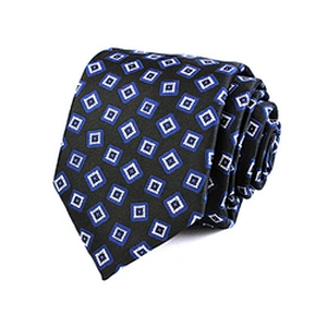 Sublimation Necktie Silk Custom Silk Ties For Men Italian Wholesale Jacquard Dot Cravate pour homme