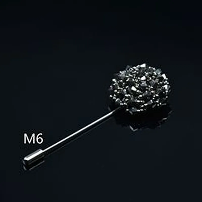 Groomsman Corsage Flower Fashionable Broches Pins Brooches Women Custom Lapel Pins For Suit Men