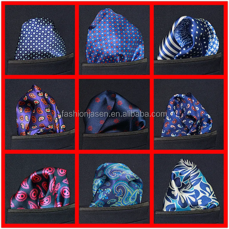 wholesale high quality Custom Silk Printing handkerchief