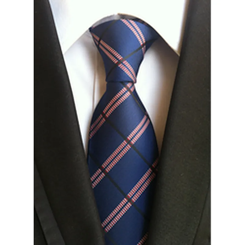 Custom Neckties Men Luxury Jacquard Cravate Homme Polyester Paisley Silk Ties