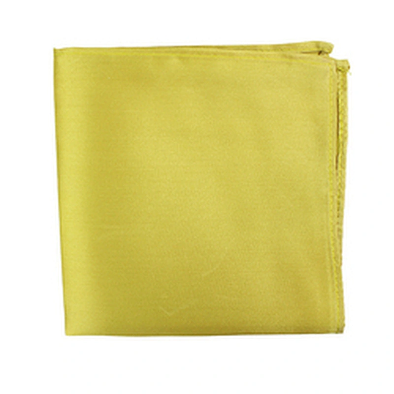 Mouchoir Solid Color Scarfs Polyester Plain Square Scarf Foulard Carre Satin Pocket Square For Men