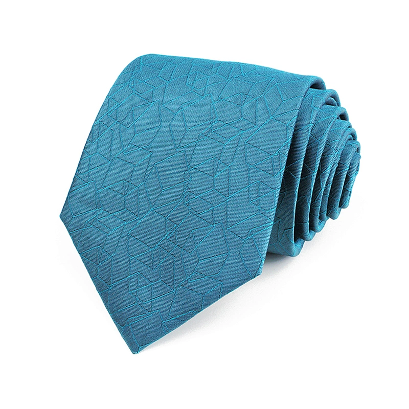 Designers Silk Ties Newest Fishion Corbatas Hombres Silk Woven Geometry Mens Ties Silk Box Set
