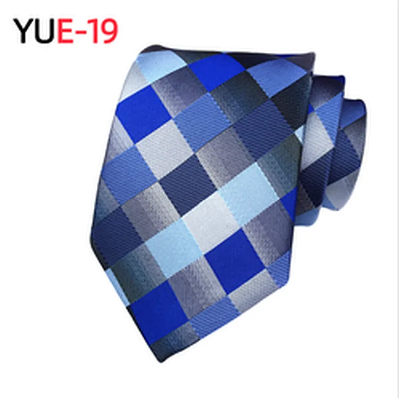 Custom Polyester Lattice Neck Ties For Men Classic Paisley Necktie Jacquard Woven Gravatas Masculina
