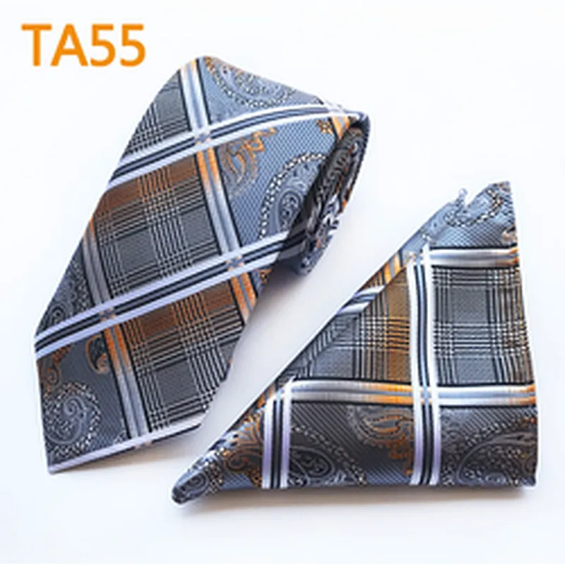 High Quality Corbatas Hombres Classical Men Ties Suit Necktie Set Gift Box Logo Packing Mens Ties Silk Box Set