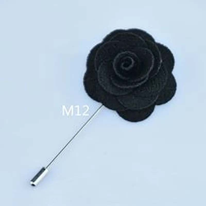 Custom Wedding Corsage Flower Fashionable Channel Brooch CC Brooch Pins Channel Graduation Lapel Pins For Suit Men