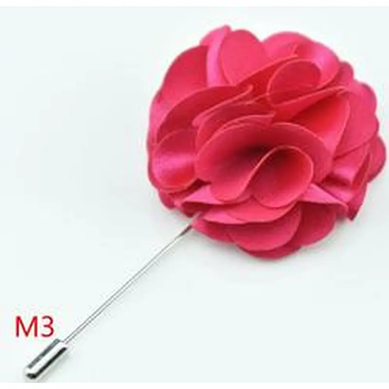 custom corsage flower lapel pin fashion womens brooch flower pin wholesale boutonniere flower wedding corsage