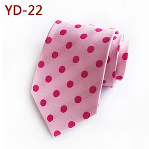 Custom Fashion Mens Ties Necktie Dot Cravates Pour Hommes Polyester Jacquard Ties For Men Italian